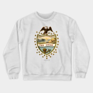 1876 Oregon Coat of Arms Crewneck Sweatshirt